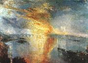The Burning of the Houses of Parliament, Joseph Mallord William Turner
